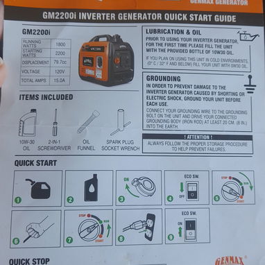 Vendo o cambio planta eléctrica de gasolina - Img 122725005