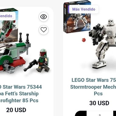 Juguetes lego Mattel star wuars - 5/10