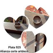 Alianza de plata 925 unisex - Img 56126580