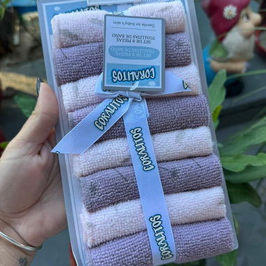 Set de 8 piezas y 24 piezas de toallitas para bebés🌸*(GHC) - Img 118536528