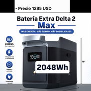 Batería extra de ecoflow delta 2 max 2048wh. yoarley 💯 - Img 55994246
