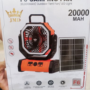 Ventilador recargable F6 20000AmP - 4/4