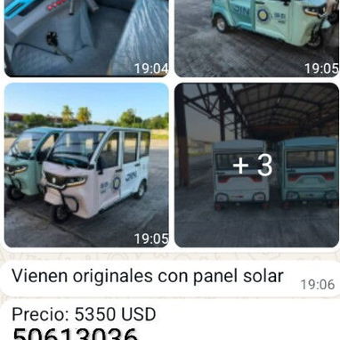 Triciclo con panel solar - 2/4