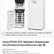 Bebedero Dispensador con Ósmosis Inversa Oasis MTWP-072 Nuevo en caja - Img 55921025