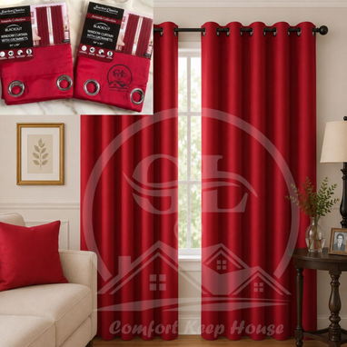 Cortinas tapa sol blackout el juego d dos paños - Img 123877016