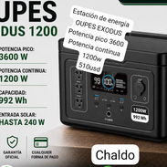 Estación d energía oupes exodus 1200watt - Img 58369812