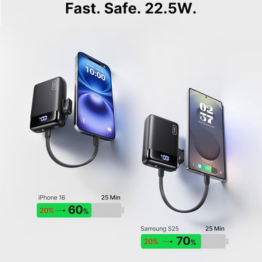 POWER BANK INIU 20000MAH 22.5W USB-C LED LINTERNA MINI SIZE ENVĂO DISPONIBLE + GARANTĂA - Img 125996028
