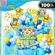 Set tematico baby shark 100 piezas - Img 53260265