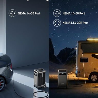 ⚡ Anker Solix F3800 – 3840Wh – 6000W / 9000W PICO – 120/240V – EXPANDIBLE - 2/4