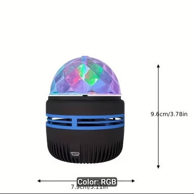Luz de bola de discoteca RGB - Img 125087158