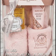 🎁 SET ORIGINALES DE CUIDADO PARA PIES✨PANTUFLAS TALLA ÚNICA,CREMAS Y SALES PARA LOS PIES - Img 55303983