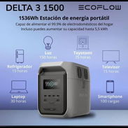 Estación Eléctrica ECOFLOW DELTA 3 - Img 55171246