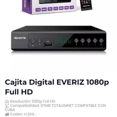 Televisores y cajita digital!! Todo nuevo con garantia!! - 6/6