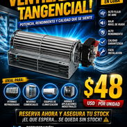 ventilador Tangencial para expositoras de refresco, Vitrinas de frio - Img 55574846