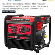 *Generador Inverter PowerSmart 4400W /120V* (gasolina solamente) - Img 57679061
