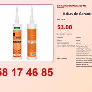 SILICONA BLANCA 300 ML - Img 54839042