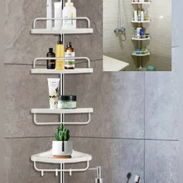 Esquinero de baño 🚨 Material: plástico y metal, es expandible hasta los 320 cm 💰Precio : 25USD - Img 57730414