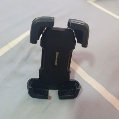 Porta celular robusto con agarre en manubrio de moto - 2/2