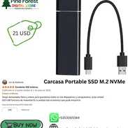 * Carcasa Portable SSD M.2 NVMe - Img 56648115
