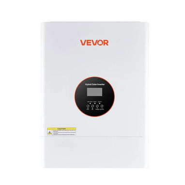 Inversor Híbrido VEVOR 6400W 12000W Pico Baja Frecuencia 48V a 120V/240V Split Phase MPPT 120A Off Grid Blanco - Img 123064057