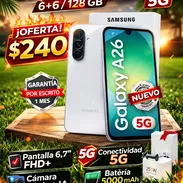 🔥 Samsung Galaxy A26 5G 6GB 128GB – Nuevo en Caja, Mensajería Gratis, Cover + Zelle en La Habana 240 USD - Img 54142900
