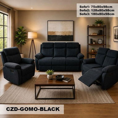 Juego de sala 3,2,1 reclinable - 2/2