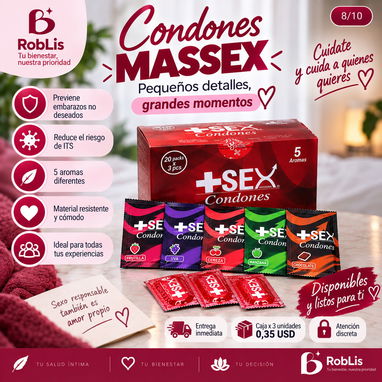 Condones condon condón preservativo masculino hombre - 5/6