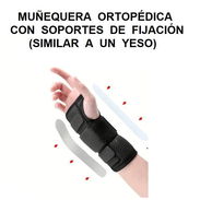 MUÑEQUERA ORTOPÉDICA ESTABILIZADORA CON SOPORTES DE FIJACIÓN - Img 57026425
