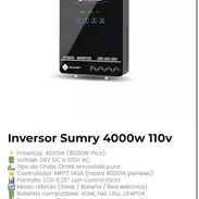 Inversor Sumry 4000w 110v - Img 55903400