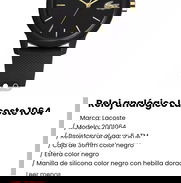 Reloj analógico Lacoste 1064. Nuevo - Img 50164693