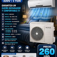 ❄️1 TON❄️ SPLIT MILEXUS 12000BTU NO INVERTER 220V. MENSAJERIA CON FACTURA Y GARANTIA. TL 54833699 - Img 55636357