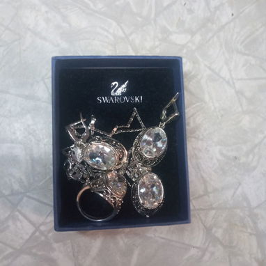 🦢Conjunto de joyas de lujo de SWAROVSKI 🦢 - Img 124179836