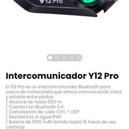Intercomunicador Y12 Pro. Perfecto para mantenerte conectado, escuchar música o seguir el GPS - Img 53741103