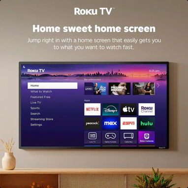 (X) Pioneer Smart Roku TV 40” Full HD 1080p LED Wi-Fi HDMI Dolby Audio $221.32 - Img 126575578