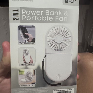 Powerbanks con ventilador para refresher el móvil cuando se este cargando y poder utilizarlo à la vez!!!! - 2/2