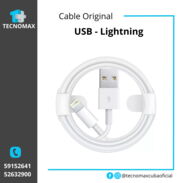 ⭕️Cable Original USB - Lightning ⭕️Taller TecnoMax⭕️59152641⭕️ - Img 44484040