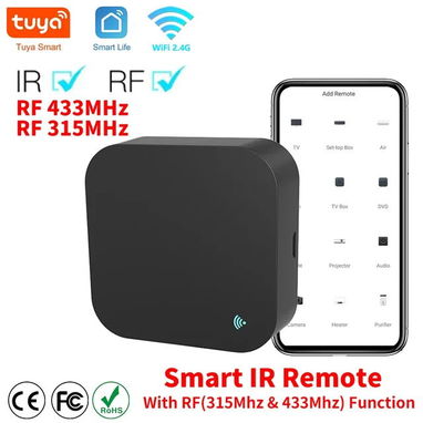 GANGA⚡PARA ALEXA Y GOOGLE HOME CONTROL UNIVERSAL POR DATOS, WIFI PARA TODO EQUIPOS DE CASA WIFI SMART IR REMOTOS Y RF - Img 104061567