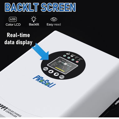 Controlador Solar MPPT PROSOLI 120A 12V-96V - Img 121630882