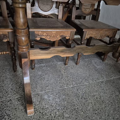 Juego de Comedor con 6 sillas - 3/4