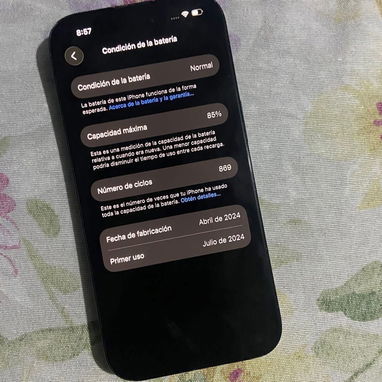 iPhone 15 Pro en venta – Excelente estado, libre para cualquier operador - Img 123992427