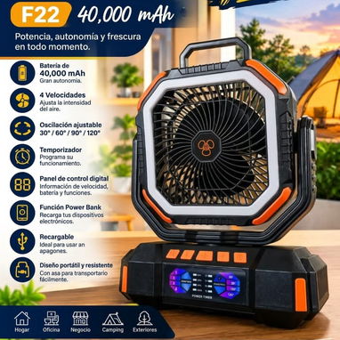 Ventiladores recargables 🔋🔃 - 3/4