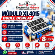 Módulo XL4015 CC/CV con Doble Display de Voltaje y Corriente – 8 USD - Img 57401016
