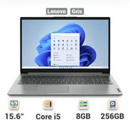 Laptop Lenovo IdeaPad 1 15.6" FHD Intel Core i5-1335U, 8GB RAM - 256GB SSD Más Base Enfriadora - Gris. 💻 Lenovo IdeaPad - Img 57755801