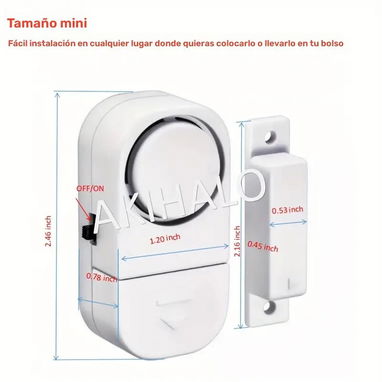Sistema avanzado inalámbrico de alarma de seguridad (Pack de 3u) | 📦 NUEVO EN CAJA - Img 126972800