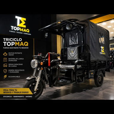 TRICICLO TOPMAQ NUEVOS ( TECHO) - 3/4