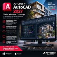 Autodesk AutoCAD 2027 ✅Windows ✅MacOS ✅Español ✅Inglés - Img 57542987