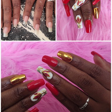 Se arregla uñas a domicilio/ MANICURA Y PEDICURA A DOMICILIO - 8/9