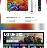 Smart TV 4K UHD Marca LG 65 pulgadas SERIE UT70 2024 💸precio: 850 USD‼️ Soporte para televisor 50usd - Img 49403375