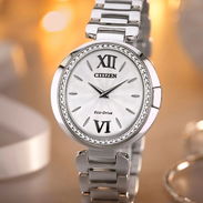 CITIZEN ECODRIVE CAPELLA PARA MUJER (EX1500-52A) DE 34MM , NUEVO A ESTRENAR POR USTED , CRISTAL DE ZAFIRO 58049738 - Img 52444006