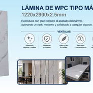 🔹 Lamina De WPC con Tipo Marmol - Img 57811186